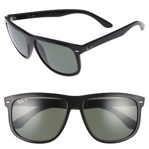 Ray-Ban Polarized ‘Boyfriend’ 60mm Sunglasses